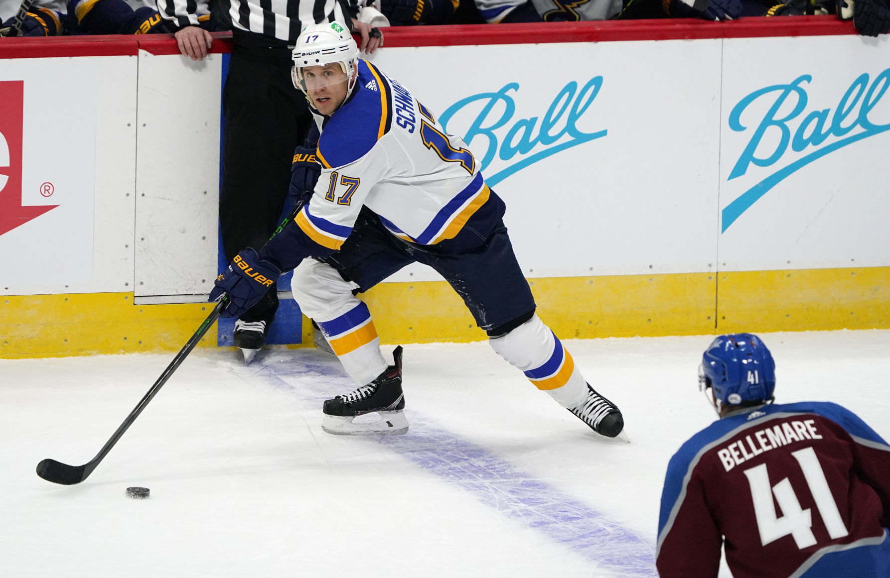 Blues Avalanche Hockey